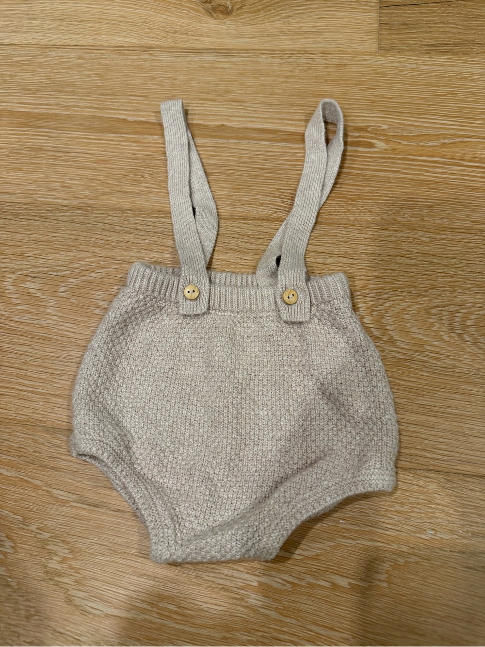 Zara knit bloomer suspenders